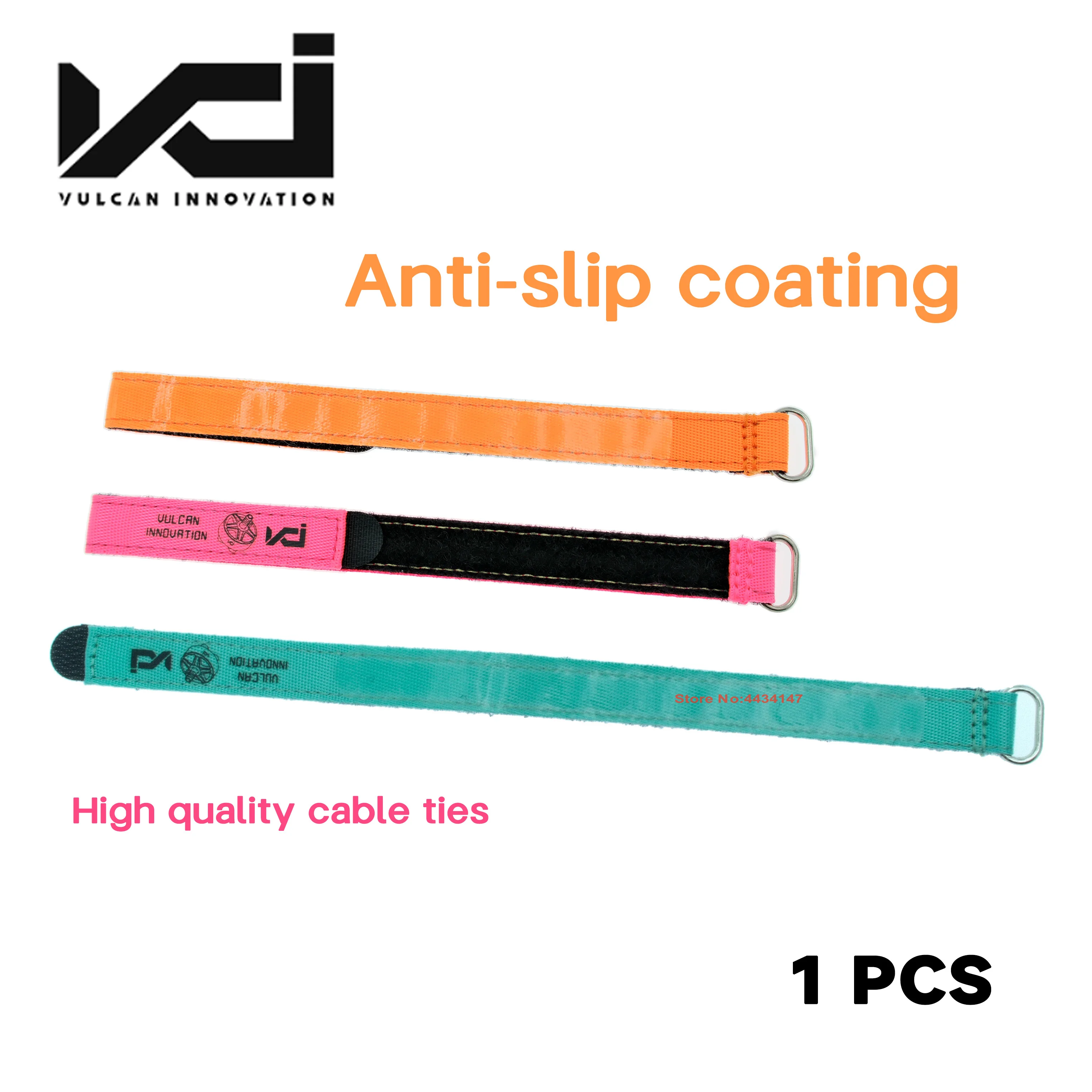 2PCS VCI HOBBY Battery Strap 250*15mm Mini Size Magic Strap Anti-slip Tie Down Anti-slip Coating for FPV RC Drones Battery Parts