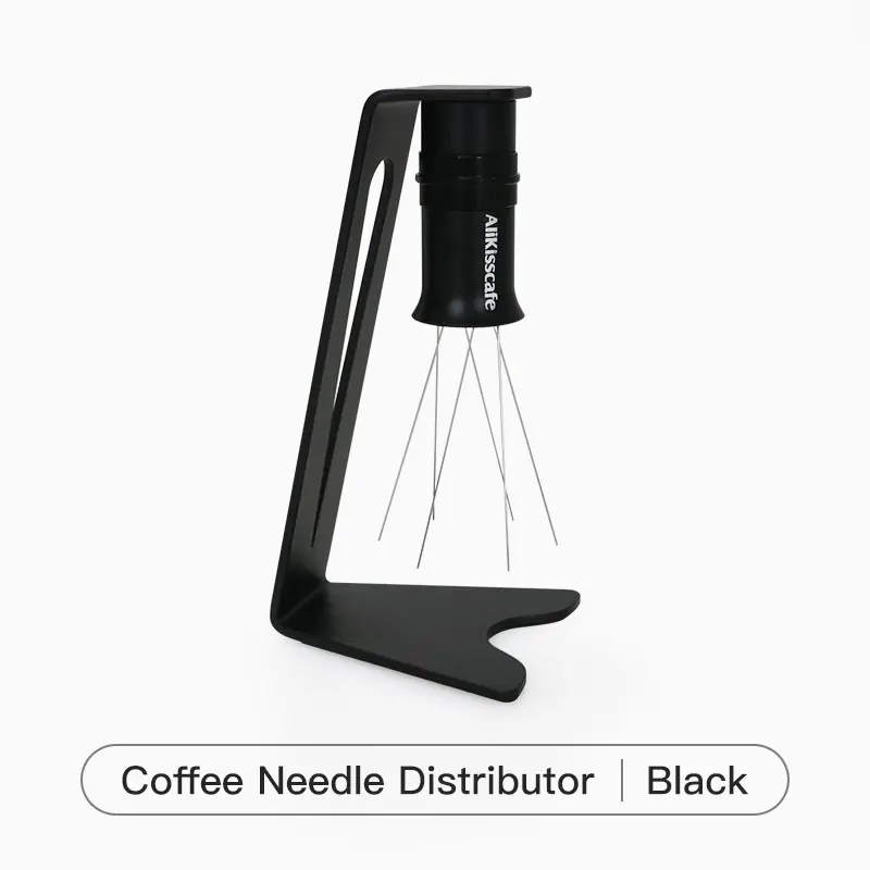ALIKISSCAFE WDT Tools Espresso-Nadelverteiler, Rührer, magnetisch, 51 mm, 54 mm, 58 mm, verstellbare Tiefe, Barista-Werkzeug, Kaffeezubehör