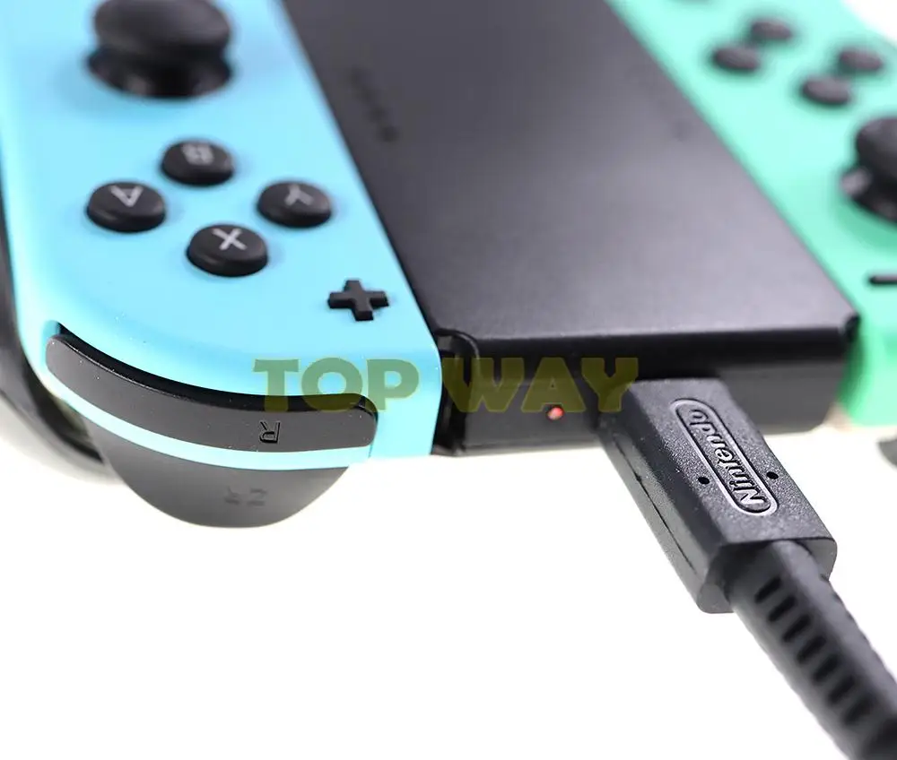 Mango de agarre para controlador de NS Switch, soporte de Joystick para Nintendo Switch Joy Con/sin función de carga, 1 unidad