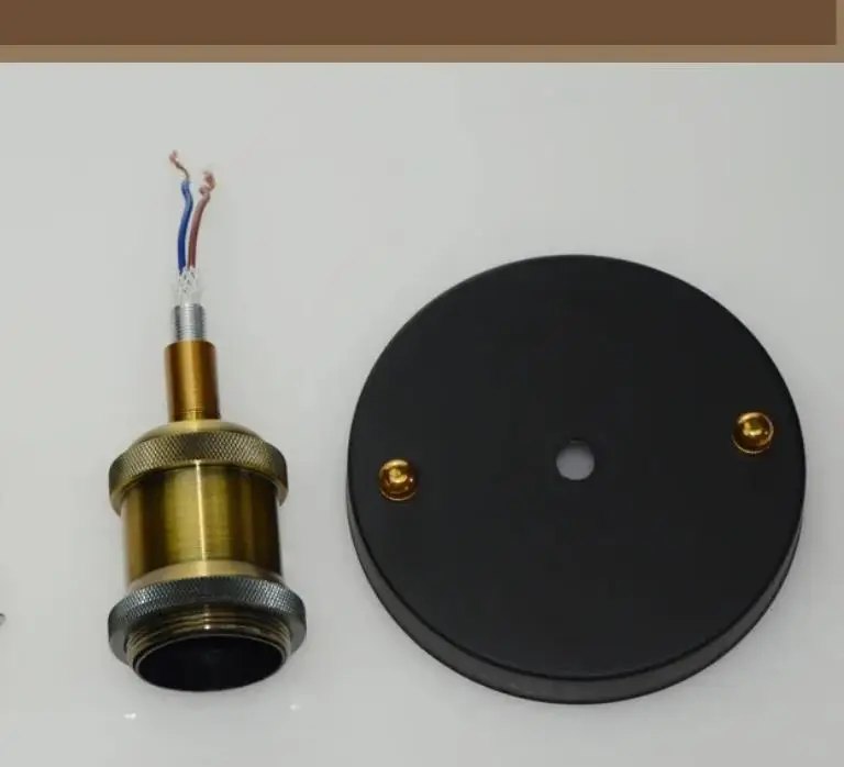 Vintage Simple Copper/Bronze Ceiling Lights Retro Industrial E27 suspended Aisle Corridor Lustres Ceiling Lamp Fixture
