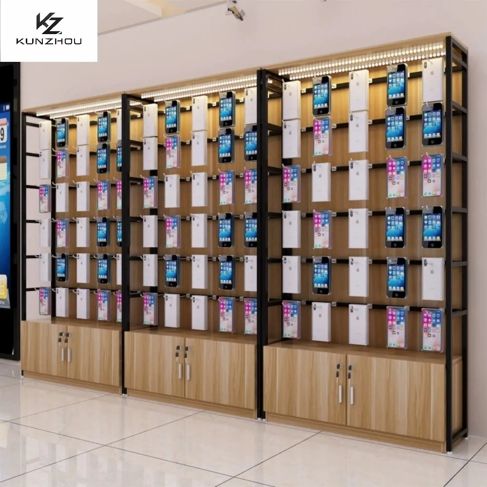 Supermarket small shelves, mobile phone accessories display cabinets, free combination of snacks, hooks, accessories, convenienc