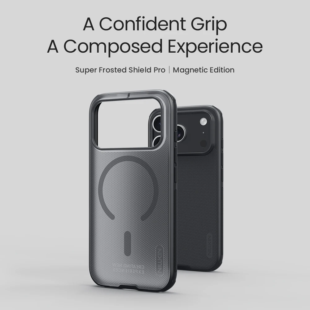 Für iPhone 18 Pro Hülle NILLKIN Passgenaue Hülle Magnetische Super Frosted Shield Matte PC-Abdeckung Für iPhone 17 Pro/18 Pro – Detail 3