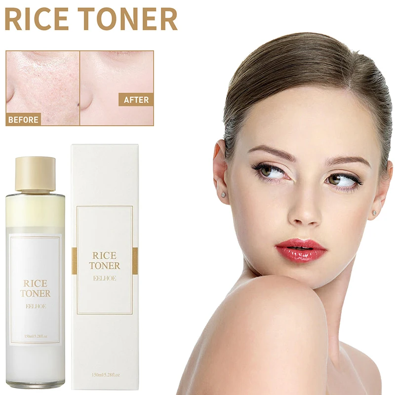 150ml Rice Toner Whitening Moisturizing Tonic For Face Brightening Aging Tonic Water Korean Women Original  Skin Care Cosmetic