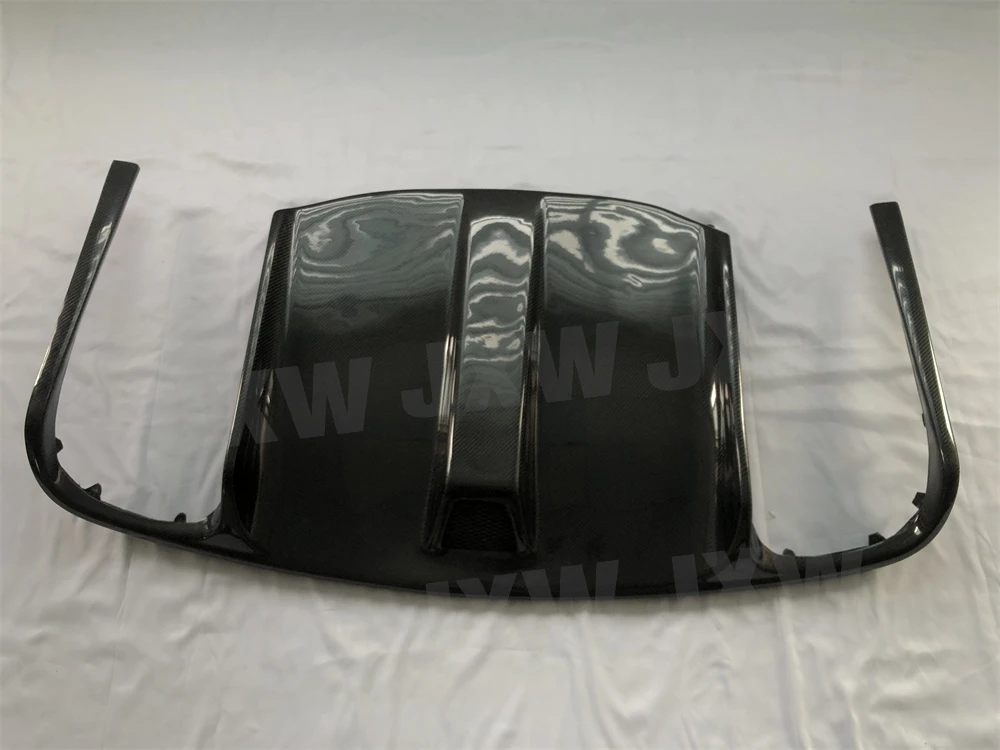 JXWANCF ألياف الكربون المصد الخلفي الشفاه مع نصائح العادم لبنز E Class W207 C207 كوبيه E260 E300 E350 سبورت كوبيه 2009-2012 FRP #6