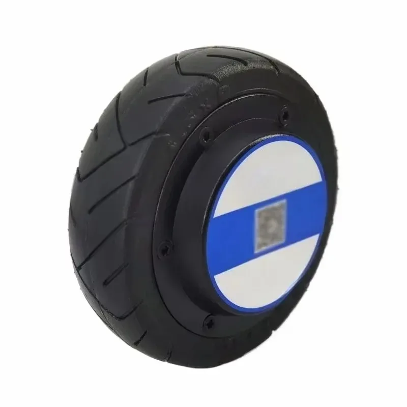 5.5-Inch Electric Drive Wheels for Wheelchairs 150W 24V 270RPM 60kg Load Encoder DC Gearless Brushless Wheel Motor