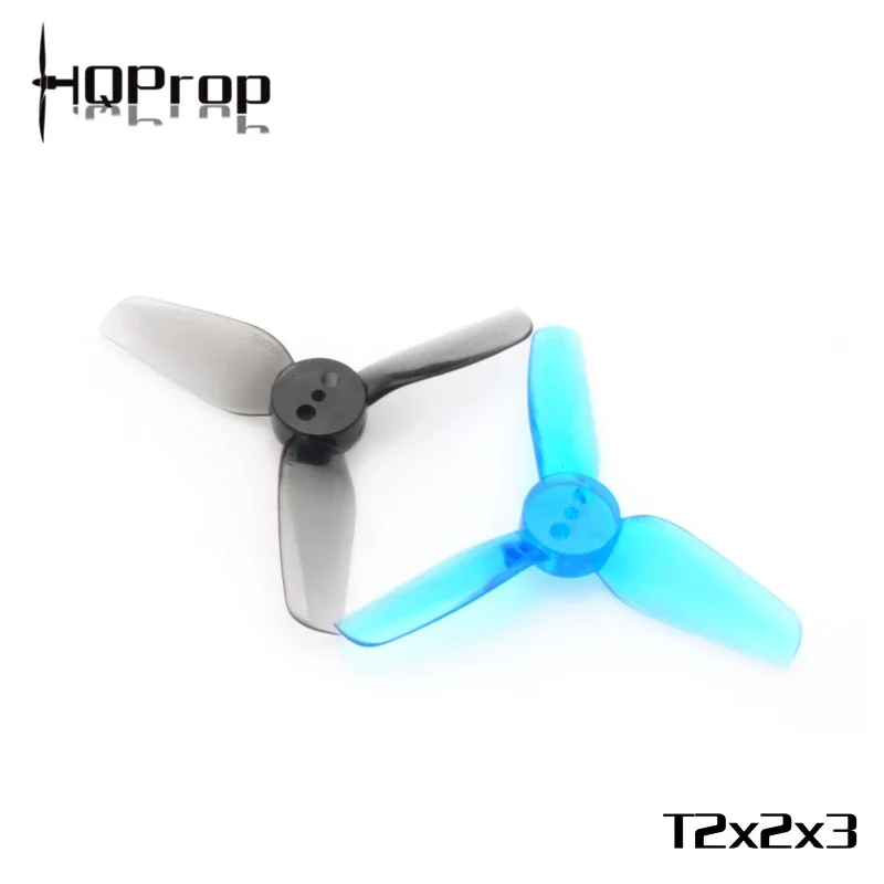 10 paia (10CW + 10CCW) HQPROP T2X2X3 2020 elica a 3 pale (colore casuale) per RC FPV 2 pollici Drone parti fai da te