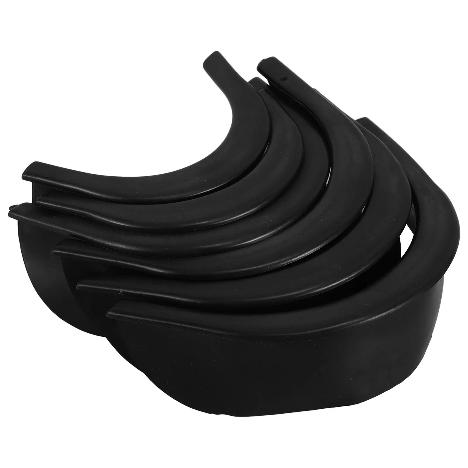 

6 шт. вкладыши с отверстиями для бильярда для углов бильярдного стола, черные резиновые рукава, долговечная замена, простая установка, стол для снукера