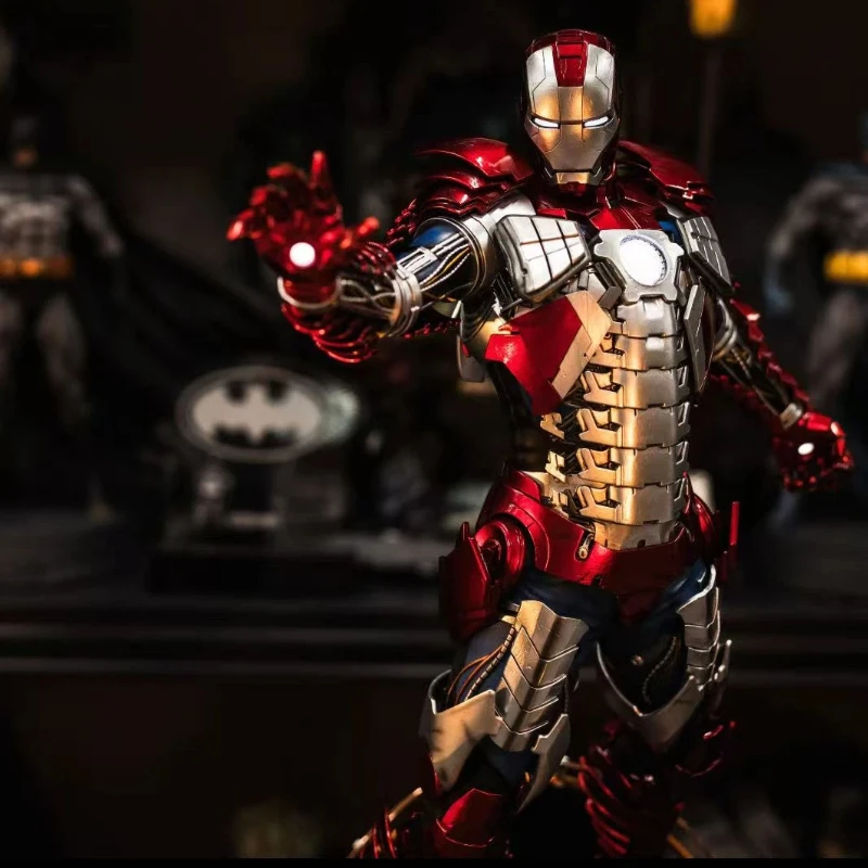 

New Product In Stock Marvel Series 66cm 1/4 Iron Man Mk5 Avengers High-End Gk Statue Figurine Model Surprise Gift For Boys