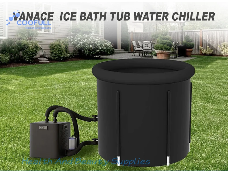 Coofull Vanace Water Inflatable Healthcare Pool Cold Plunge Ice Tub Bath With 1/3HP Chiller for Athletes Sports Recovery