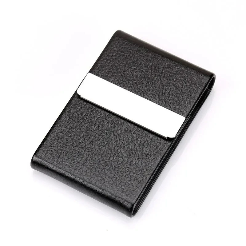 

Flip Leather Cigarette Case Fashion Magnet Adsorption Card Storage Box Smoking Accessories