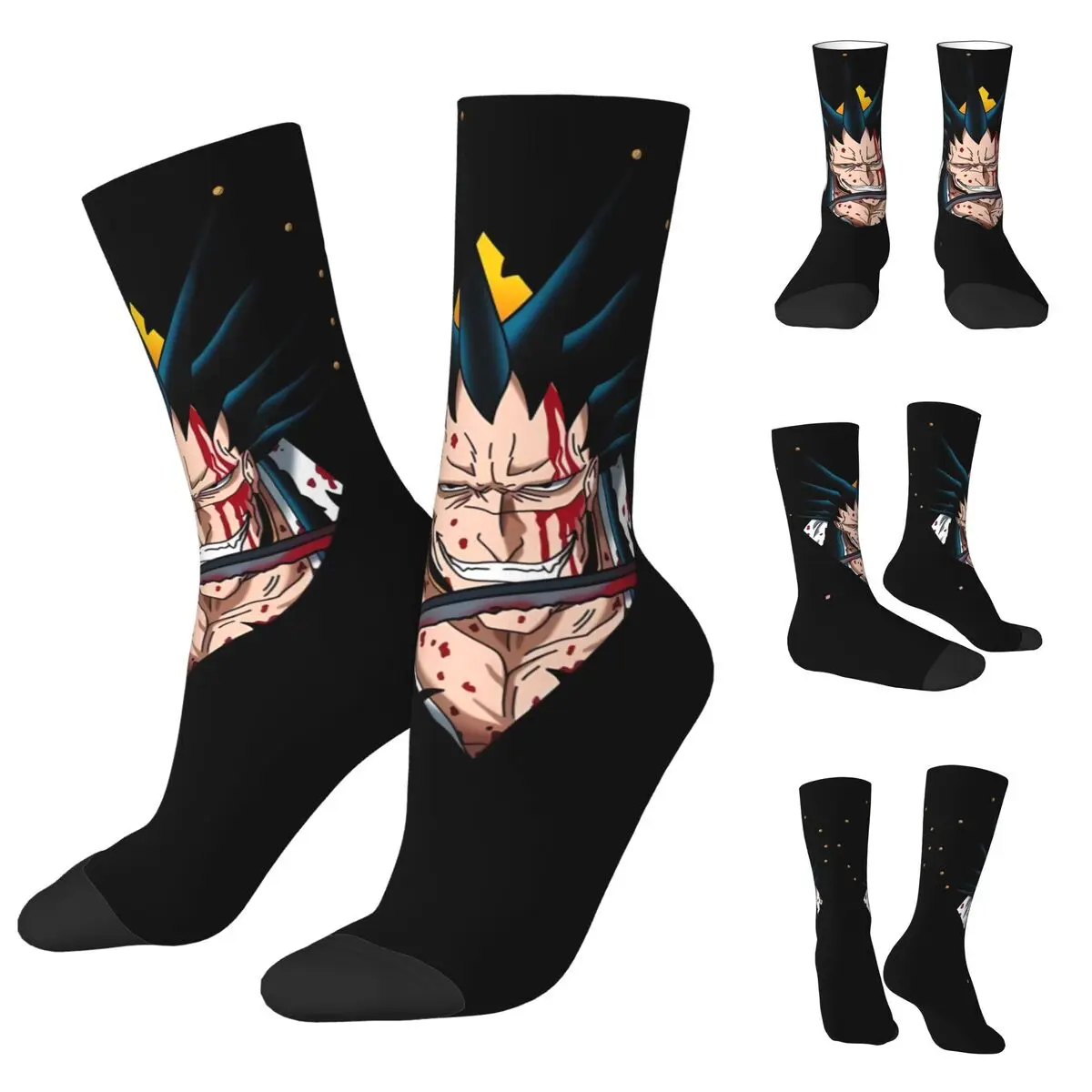 

Japan Anime Bleach Zaraki Kenpachi Men and Women printing Socks,Leisure Applicable throughout the year Dressing Gift