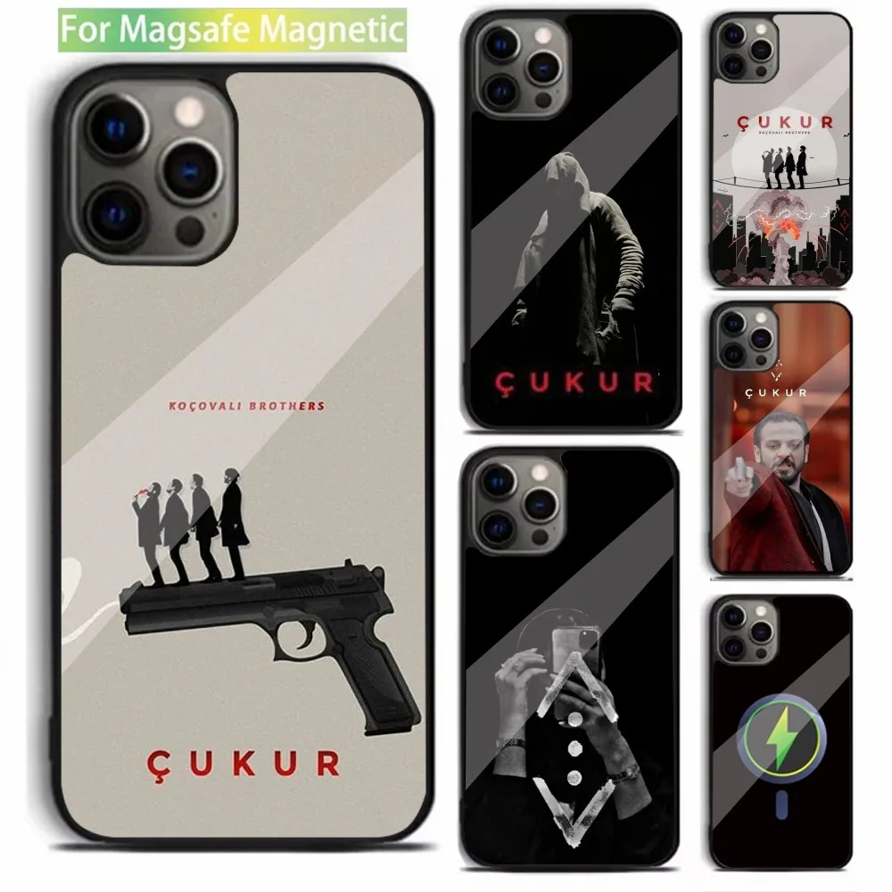 TV C-Cukur Phone Case For iPhone 16,15,14,13,12,11,Plus,Pro,Max,Mini Magsafe Magnetic Wireless Charging