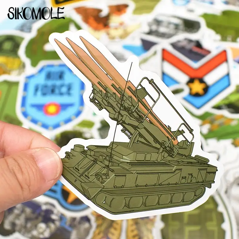 10/30/50pcs Cartoon Military Graffiti Sticker Soldier DIY Toy Laptop Skateboard Phone Case Motor Boys Decal Graffiti Stickers F5