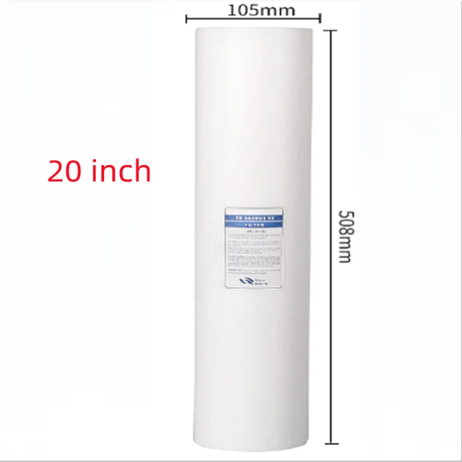 Water purifier pure water machine water dispenser replacement front 10 inch 20 inch big fat man PP cotton filter accessories