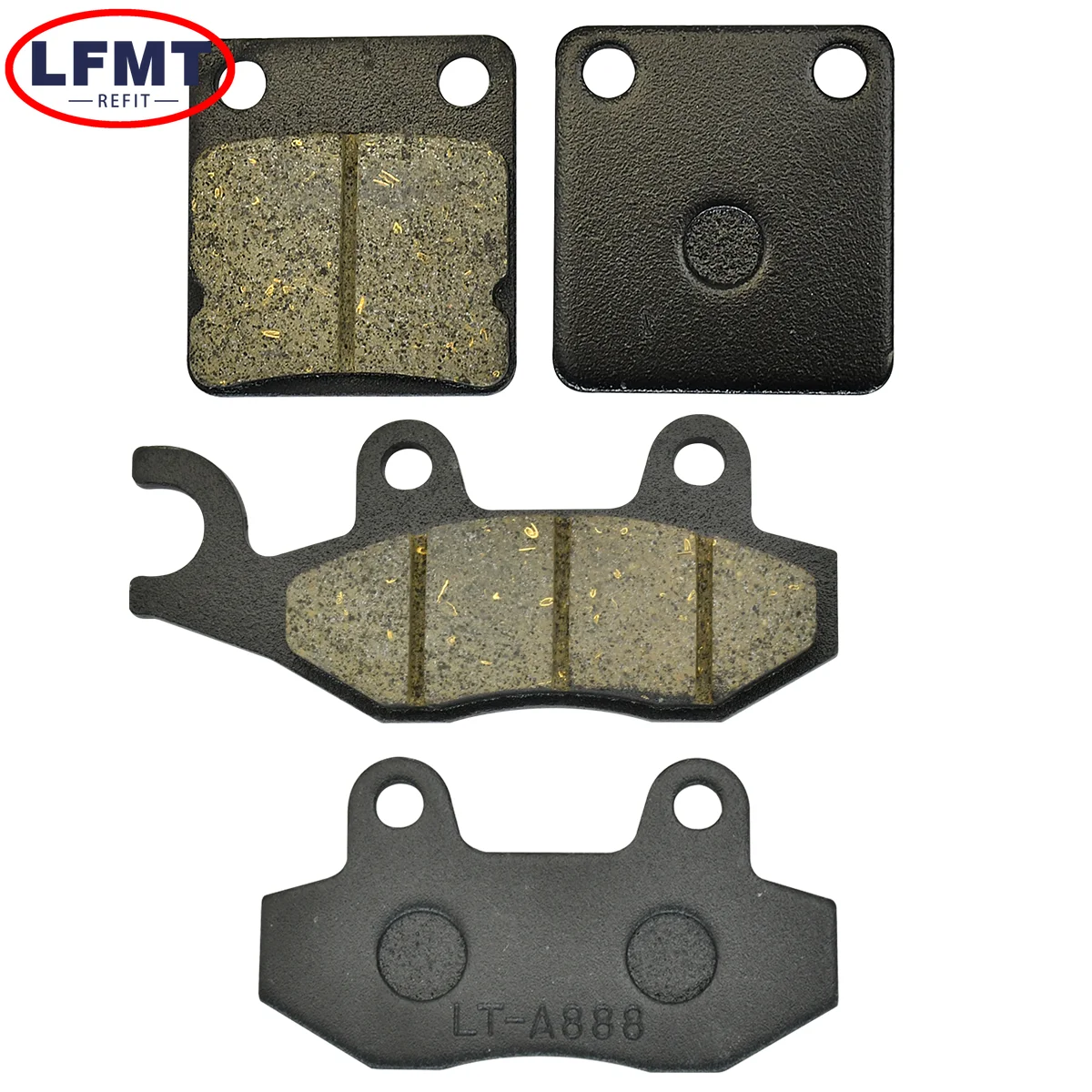 Motorcycle Front or Rear Brake Pads for Kawasaki KLX125 D Tracker KLX 125 KLX150 KLX 125 150 230 R KLX230 KLX230R 2019-2020 2021