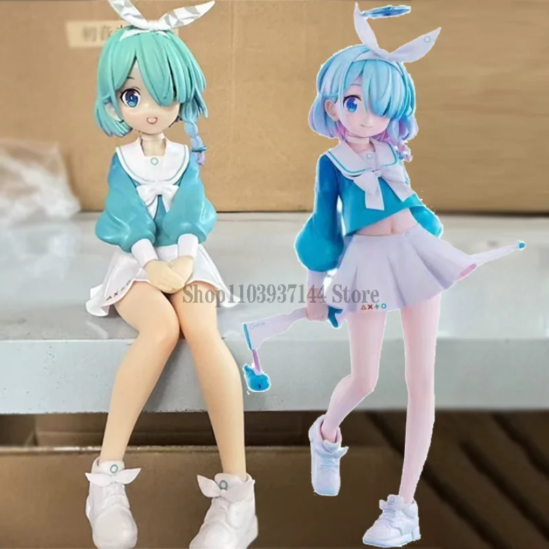 

Anime Kawaii Ichinose Asuna Bunny Figure Blue Archive Cute Girl Arona Action Figure Noodle Stopper Model PVC Collectible Toys