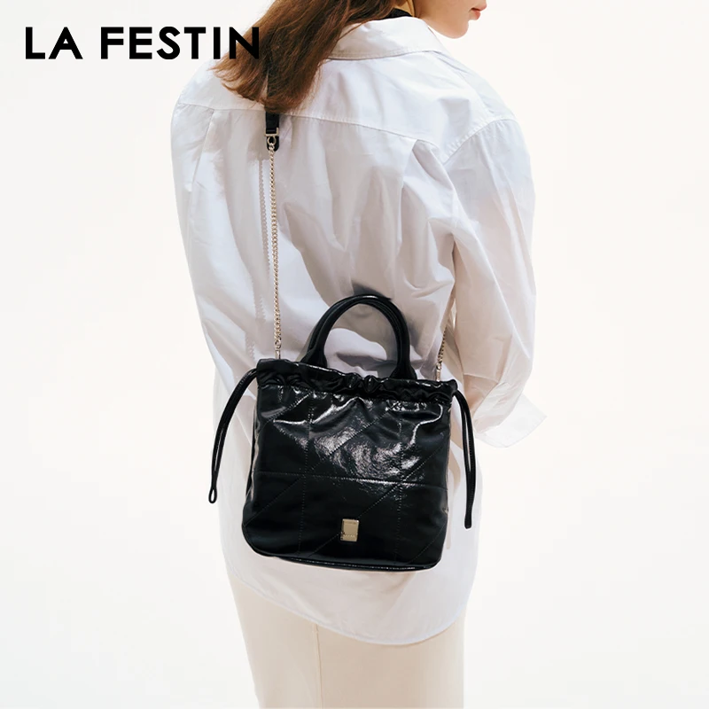 

LA FESTIN Original Brand Bags for Women 2024 New Shoulder Bag Fashion Designer Handbags Large Capacity Bags Crossbody Bags Purs