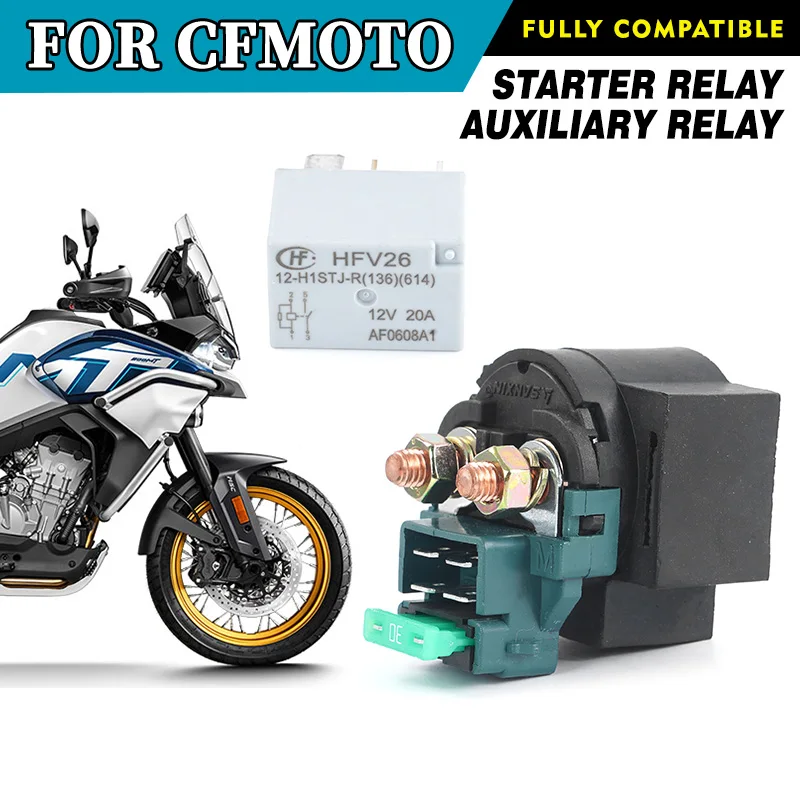 Relé de Arranque Auxiliar para CFMOTO 800MT, Relé de Arranque 800 MT MT800, Relé de Arranque CF800MT CF80, Accesorios para Motocicleta, Piezas Originales