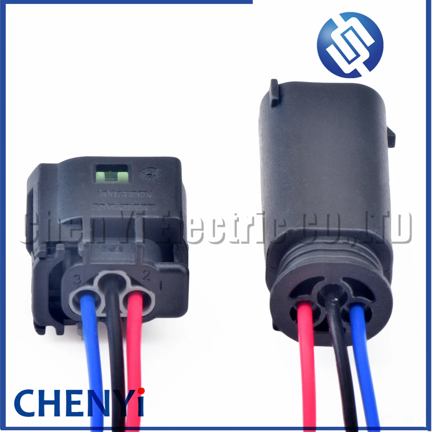 3-pins automatische PDC parkeersensorconnector 2- 967642 -1 1J0 972 483A 8E 0971934   Auto waterdichte connector Kabel Kabelboom plug