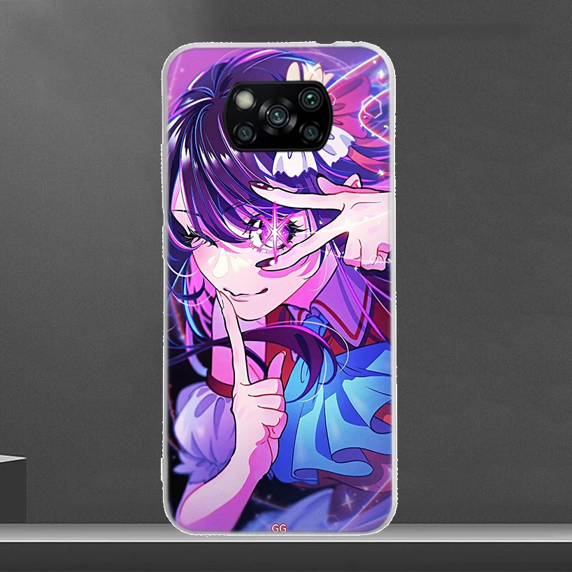 Japan Anime Oshi No Ko Phone Case For Xiaomi Poco X3 Nfc X5 X6 Pro F6 F5 F4 F3 F2 F1 X4 GT M5 M5S M4 M3 Luxury Soft Coque Shell 