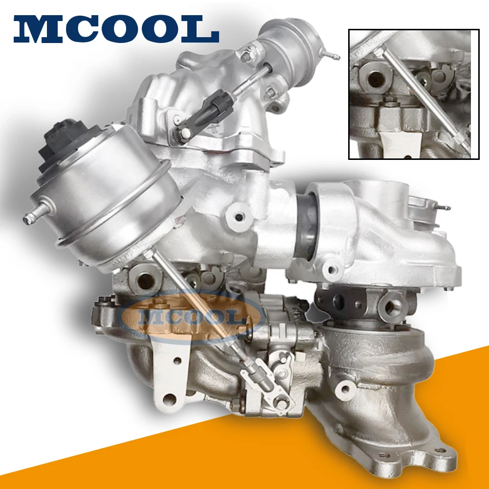 

GT1238Z GT1752S Twin Turbo Turbocharger For Mazda CX5 CX-5 6 2.2L BiTDI Bi Engine SH01-13700 810356 810356-0001 810357-0002