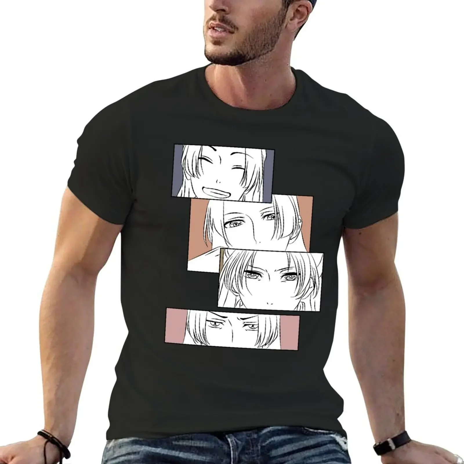 Jinshi_Anime_Apothecary Diaries T-Shirt plus sizes sports fans man t shirt new edition slim fit t shirts for men