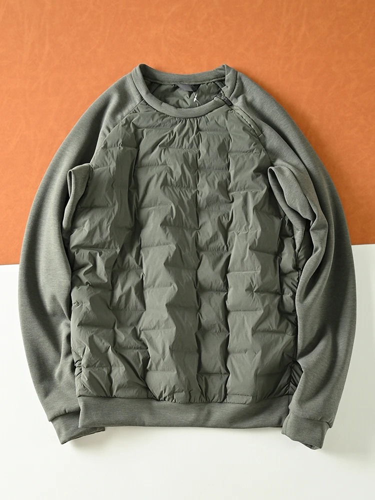 

Мужская уличная толстовка с узором Fowl Sl Heat-sed Cotton Jaet, осень-зима, теплая хлопковая одежда, толстовка с капюшоном, современная Sle rou...