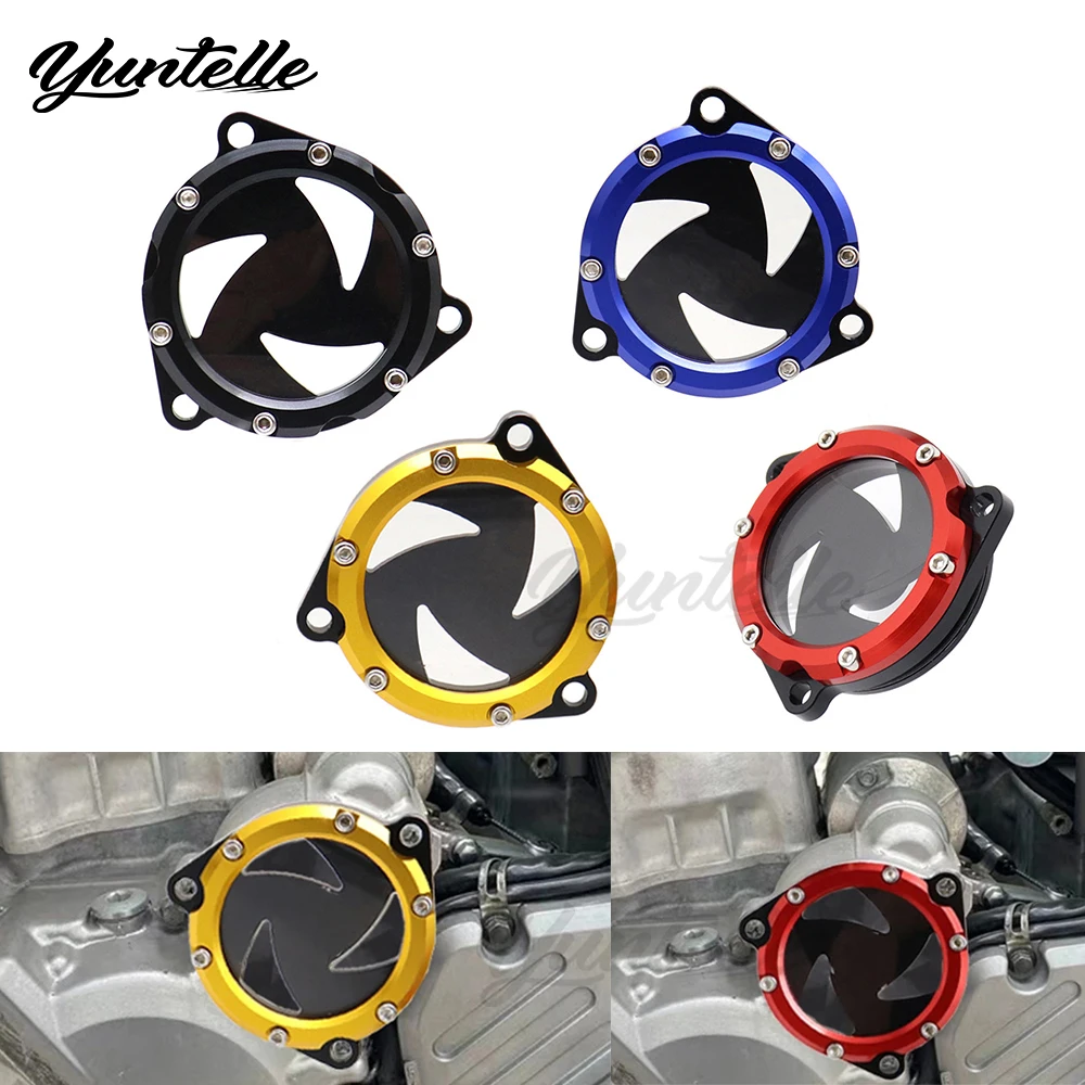 Engine Starter Idle Gear Cover For SUZUKI DRZ 400 400E 400 S SM 200-2025 LTZ 400 450 Motorcycle Accessories Crankcase Cap DR-Z