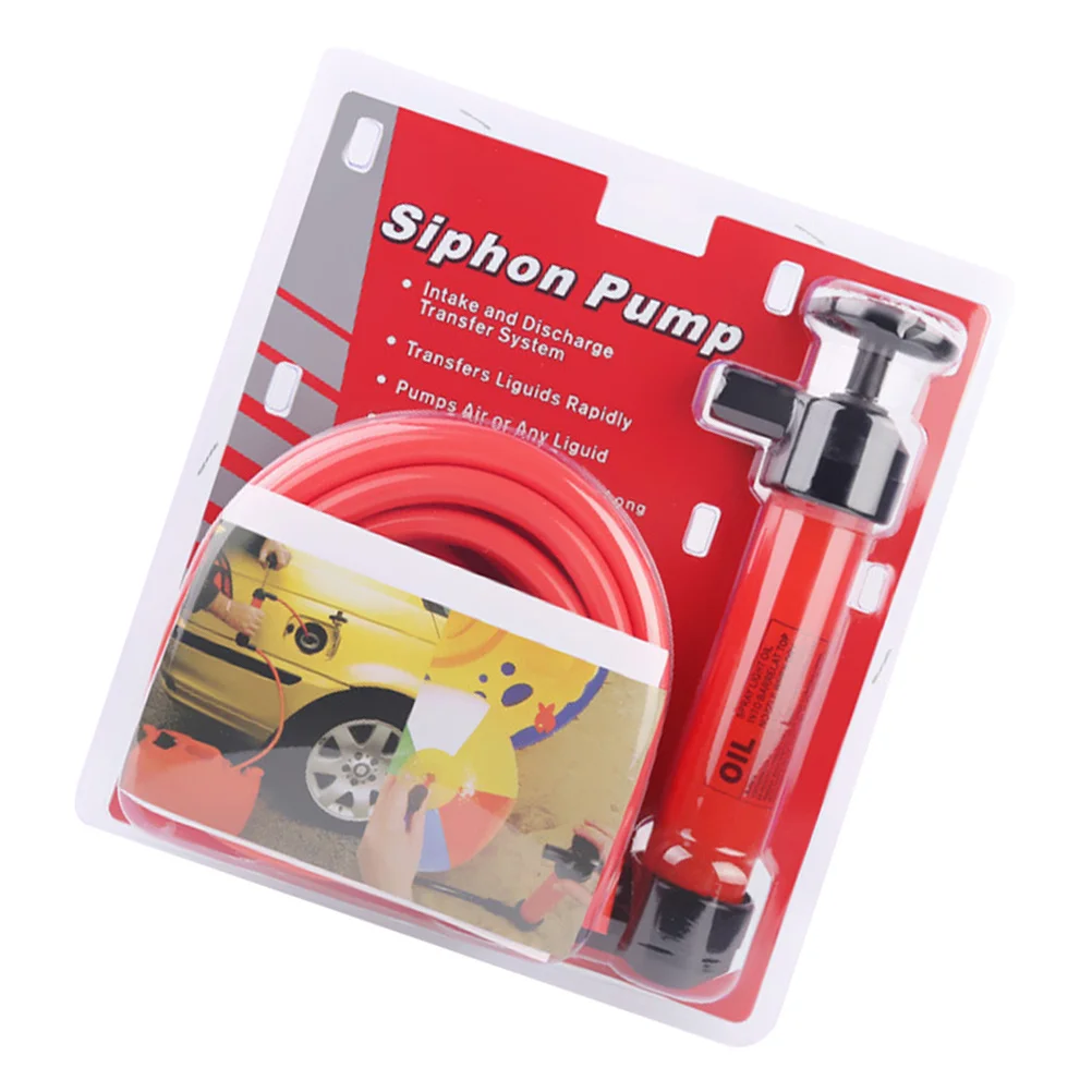 1 Set Manual Siphon Pump For Oil Water Transfer Hand Pump For Lawn Mower Motorcycle Yacht Fuel Oil Sucker Pumping Unit