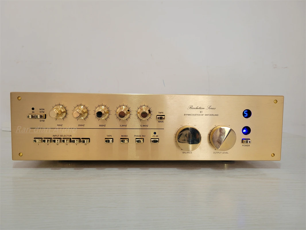 FM ACOUSTICS FM268C Схема истинного баланса ARC Схема HIFI Усилитель Высококачественный предусилитель FM268C