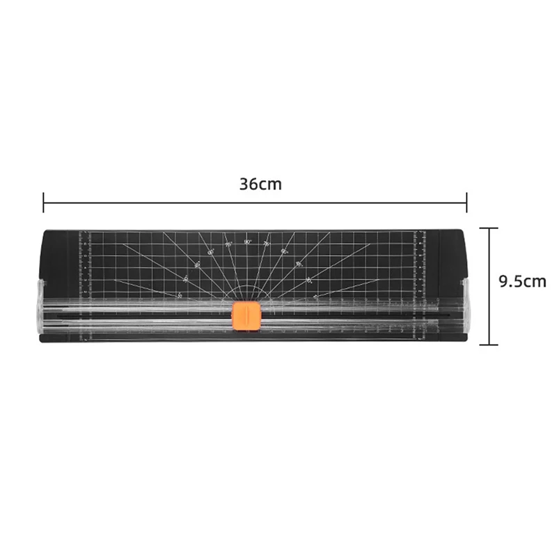 A4 Precision Paper Photo Trimmers Cutters Guillotine with Pull-out Ruler for Photo Labels Paper Cutting Tool Durable