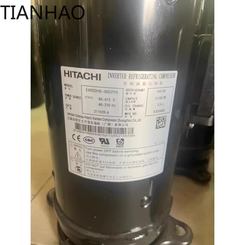 E405DHD-36D2YG/E405DHD-38D2YG/E405AHD-36D2 36D2YG Hitachi compressor