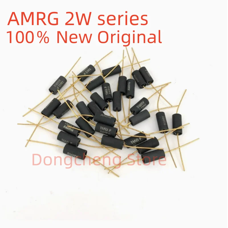 

2pcs/lot 100％ New Original AMRG 2W series national treasure grade carbon film gold foot HIFI fever audio resistance