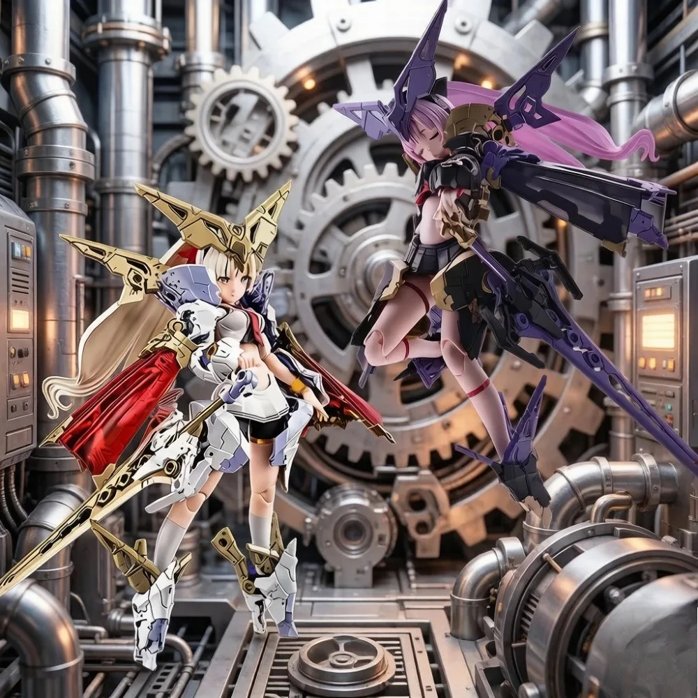 

In stock Kotobukiya original MEGAM goddess device BUSTER DOLL Paladin jet black claw joint movable figure collection model toys