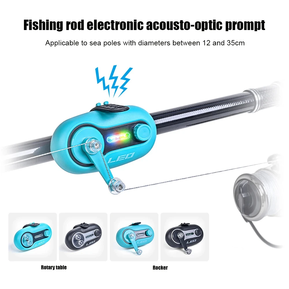 Indicator light, bait, electronic buzzer, alarm, sound and light indicator, pole tip pliers, electric bell, outdoor fishing tool image 6