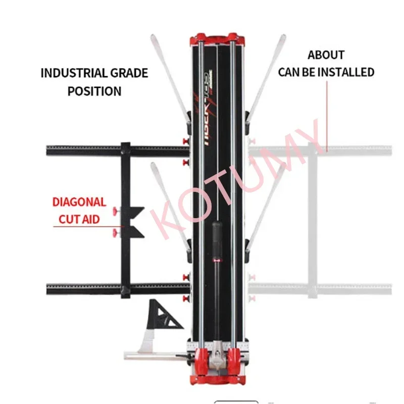 1200MM Ceramic Tile Cutter Push Knife Manual High Precision Marble Floor Tile Cutting Machine