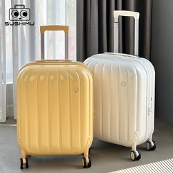 SUSHIMU20Inch Trolley Case Travel Suitcase Boarding Case Mini Password Box Suitcase Portable Universal Wheel Rolling Luggage Bag