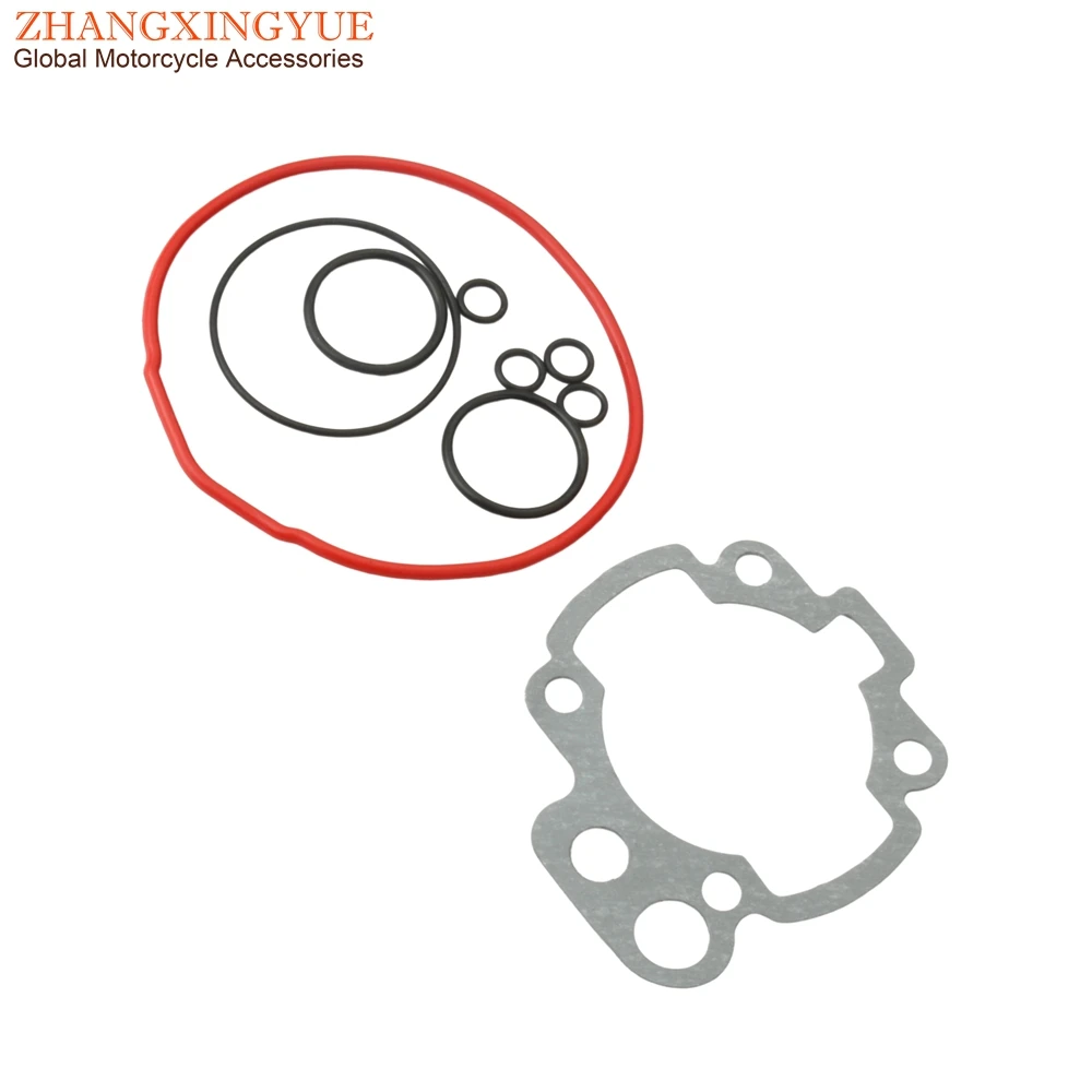 Motorcycle AM6 Cylinder Gasket Set For Yamaha DT50 TZR50 TZR DT 50cc AM4 AM5 2T Minarelli Engine