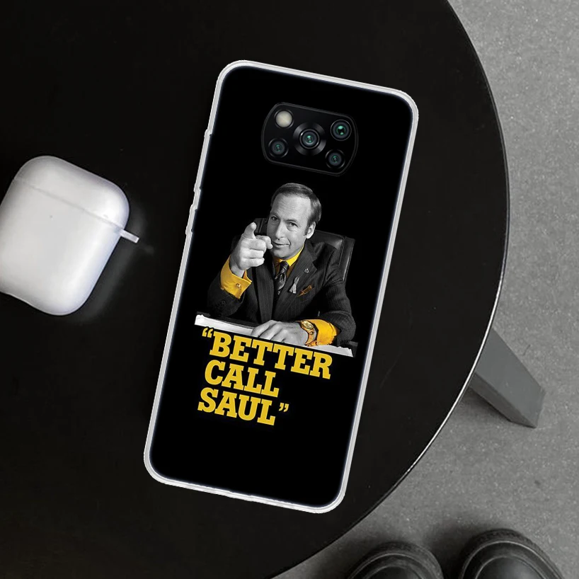 Better Call Saul TV Phone Case Cover for Xiaomi Poco X6 X5 X4 X3 Nfc F6 Pro F5 F4 Gt F3 F2 F1 M5S M5 M4 M3 M2 Art Coque X5 X4 X3