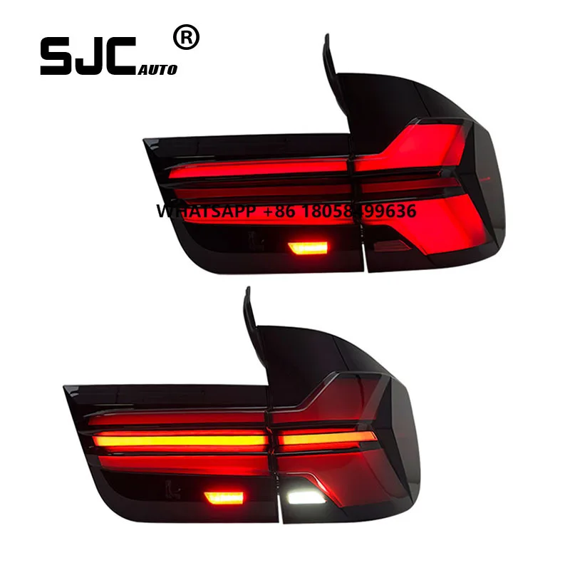 

SJC Auto for X5 E70 Taillights Assembly 07-13 New G05 Style Rear Lights Modification Full LED Turn Signal Lights Brake Light