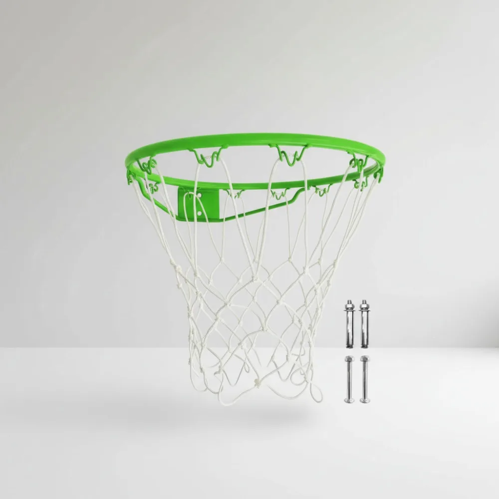 بديل حافة كرة السلة بفتحتين للترامبولين بطول 14 قدمًا/16 قدمًا وحامل على الحائط، ملحقات رياضية خارجية #1