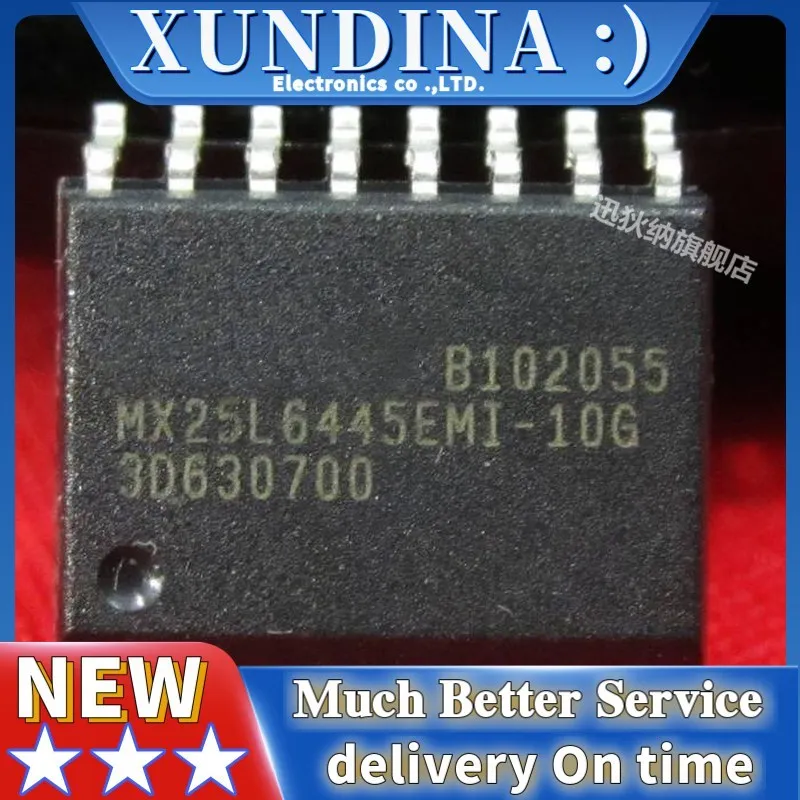 

10PCS/LOT MX25L6445 MX25L6445EMI-10G SOP16 new and original IC