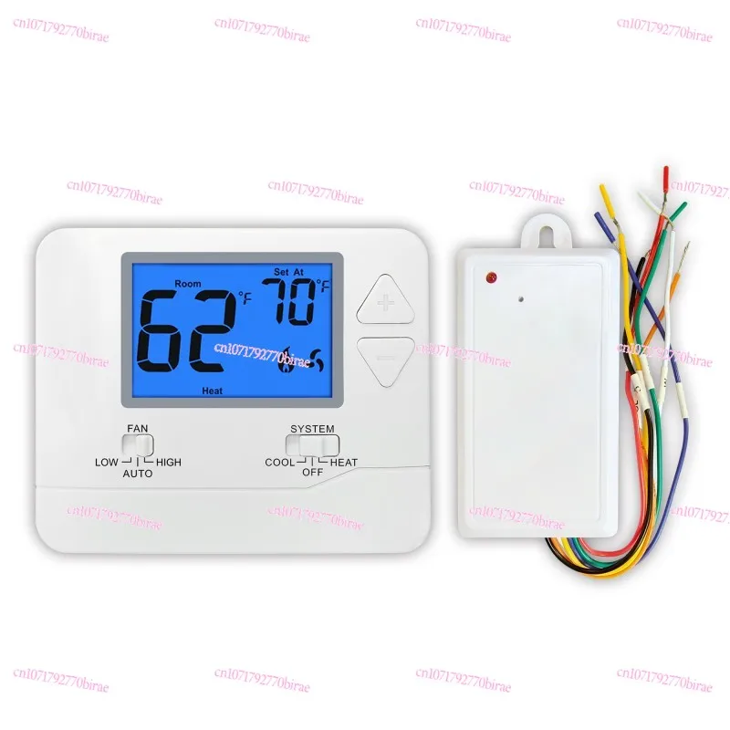 

Hot Sales Wireless Electric Heating and Heating System 24V Digital PTAC Thermostat