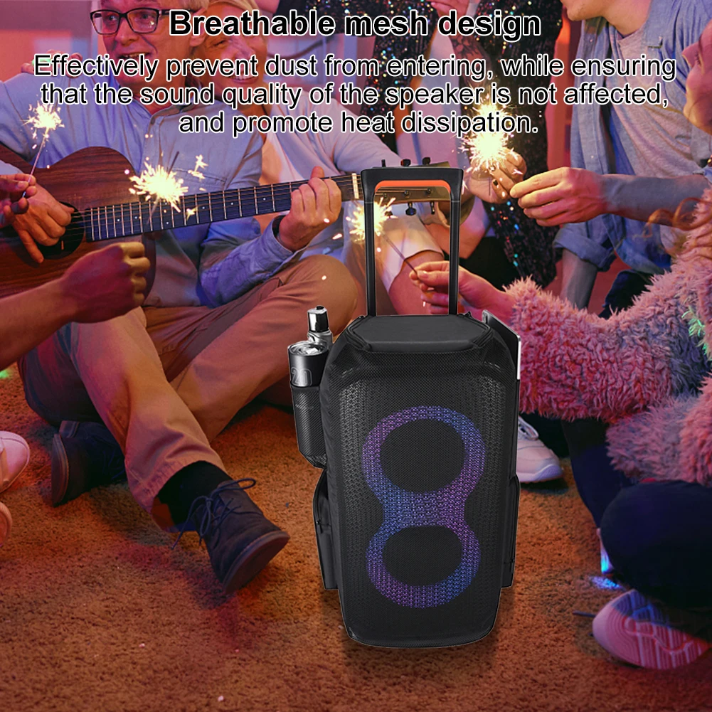 เคสป้องกันฝุ่นกลางแจ้ง ทนต่อการขีดข่วน ลำโพง เคสป้องกัน ปลอกป้องกันสำหรับลำโพงเจบีแอล ปาร์ตี้บ็อกซ์ สเตจ 320