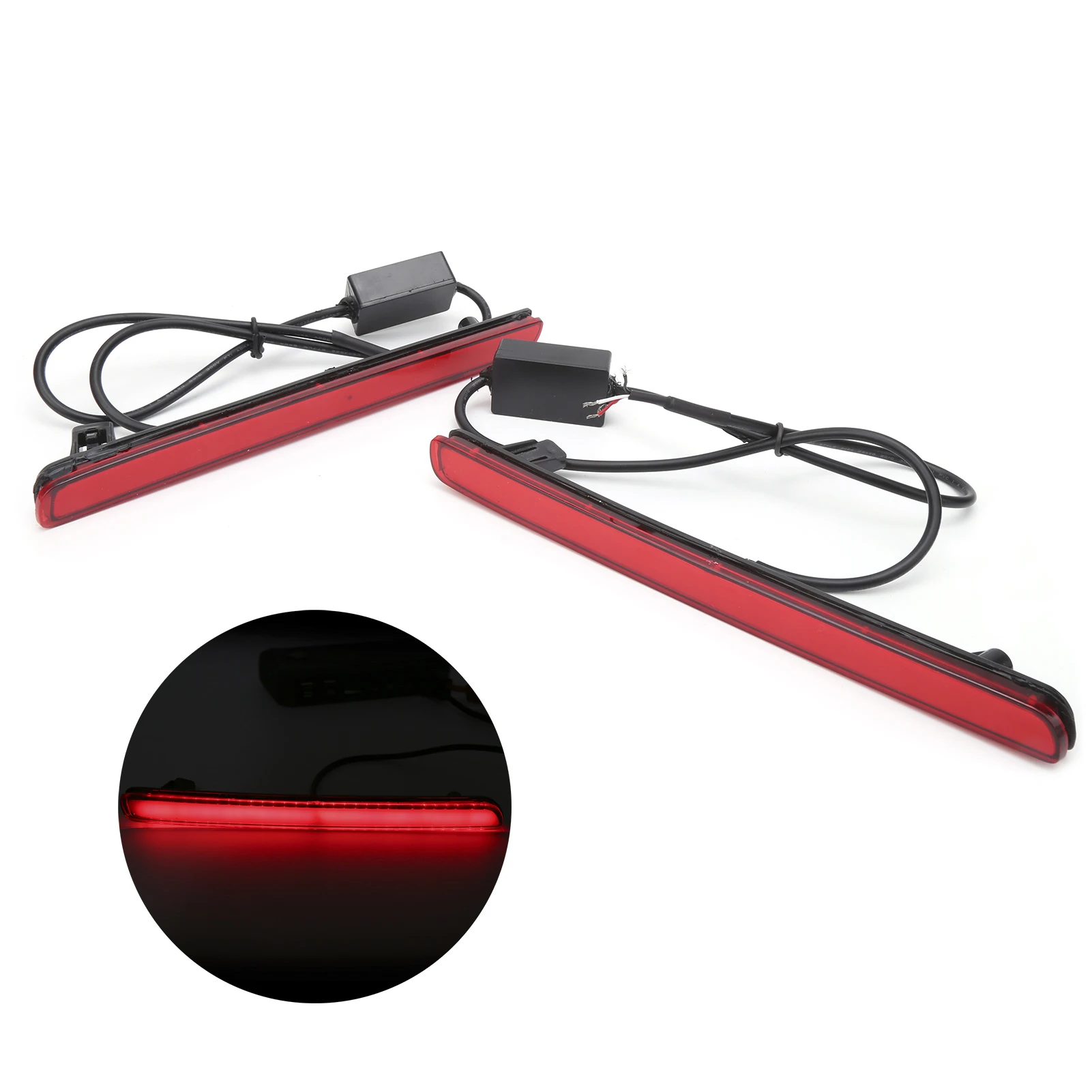 

2Pcs Tail Bumper Driving Light LED Brake Parking Lamp Fit for Corolla Hatchback 2019‑2020