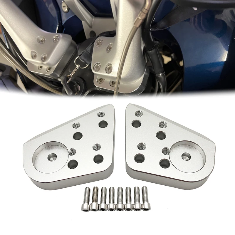For BMW R1100RT R1150RT R1200RT R1100R R1150R 2001 2002 2003 2005 2006 Motorcycle Aluminum Handlebar Risers Height up Adapters