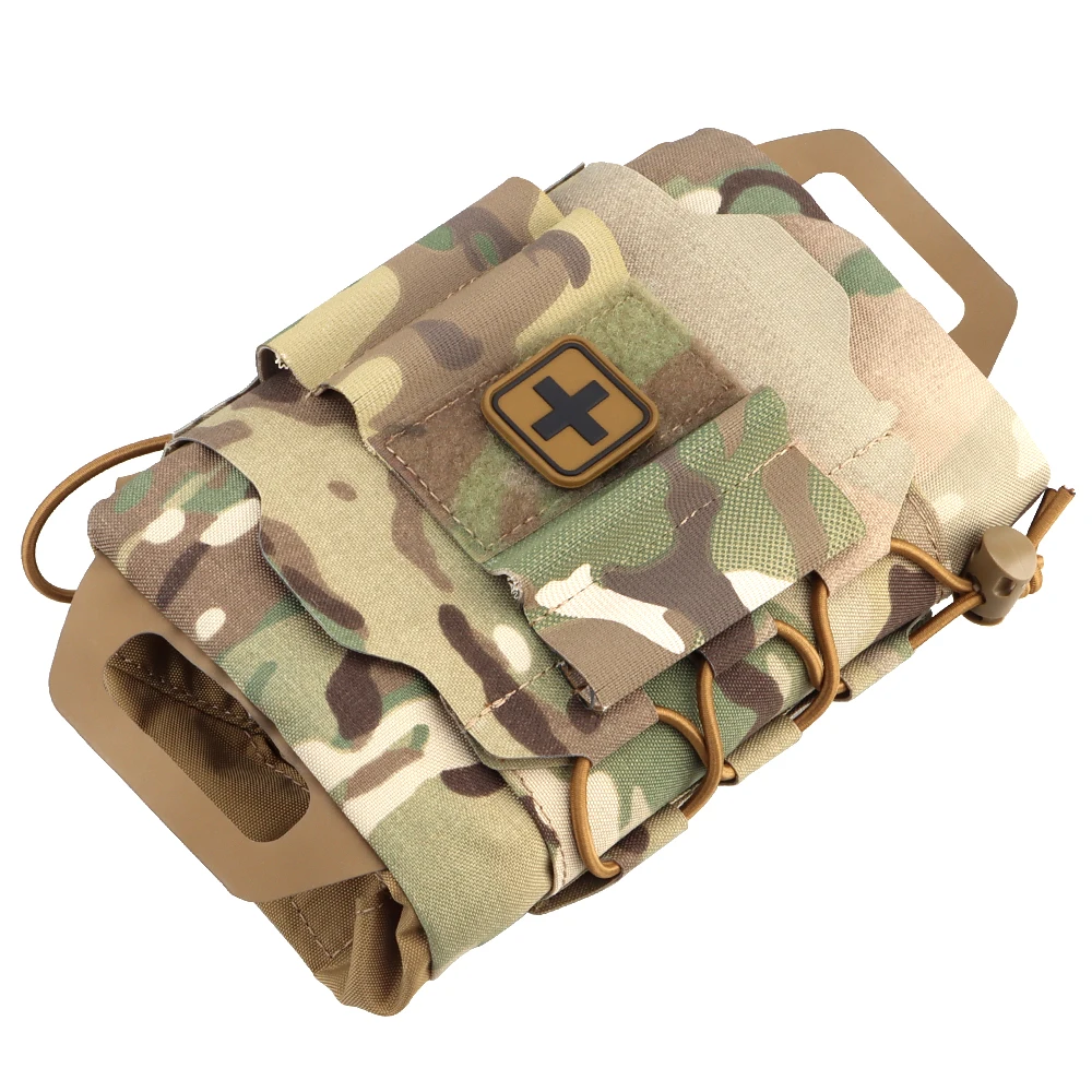 Tactical IFAK Pouch MOLLE Rapid Deployment First-aid Kit Survival Outdoor Hunting Emergency Bag Camping Medical Kit