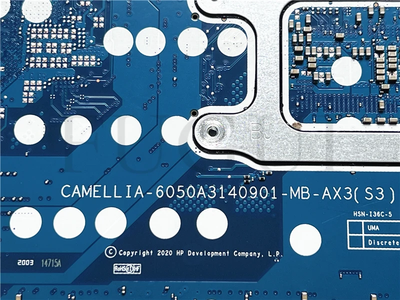 Imagem -04 - Laptop Motherboard Usado para hp 850 Totalmente Testado 100 Trabalho g7 I510th 6050a3140901