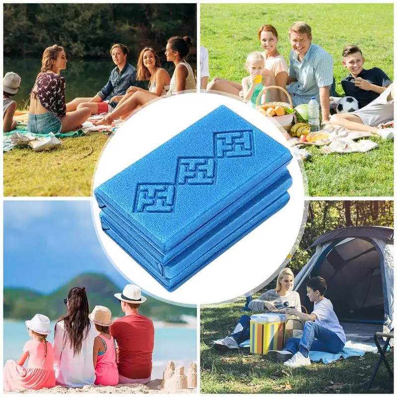 フォーム XPE 折りたたみクッションビーチキャンプポータブルクール防湿マット屋外ポータブル防水小型ピクニックパッド