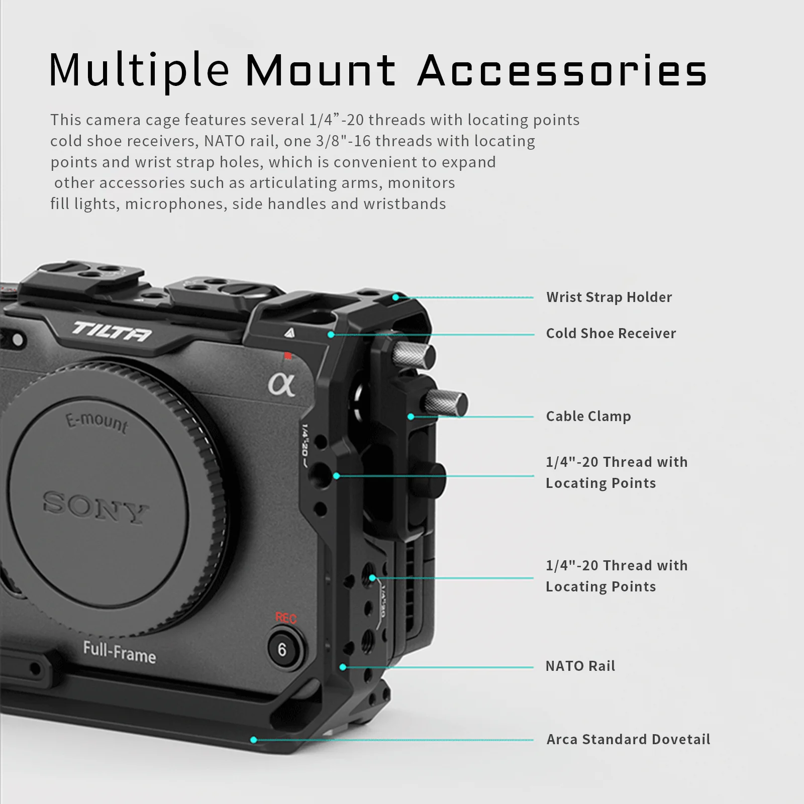 NEW verision TILTA Sony FX3 FX30 Camera Cage Pro Kit  Full Cage Tactical Suit Anti Scratch TA-T16-A Full RIG